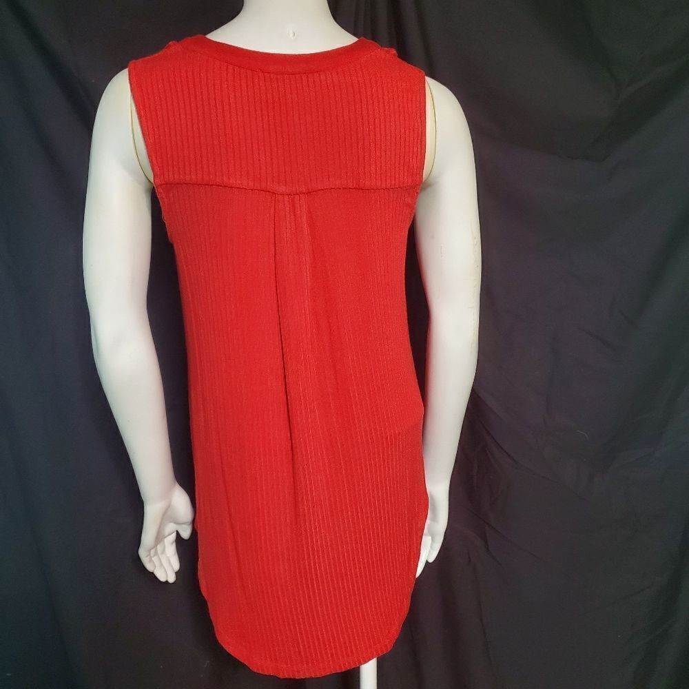 Cupio Red Striped Tank Top (S) - Picture 5 of 6